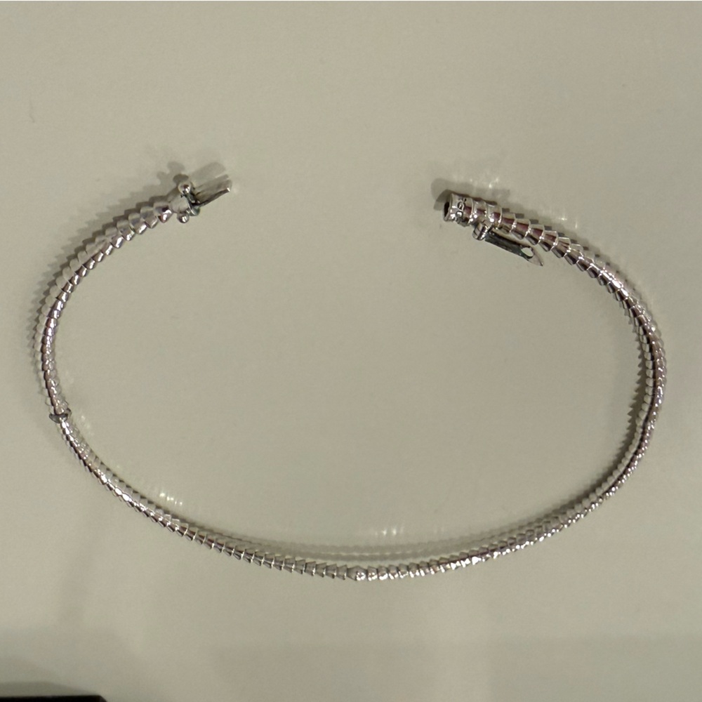Eddie Borgo Polished Silver Snake Collar Choker